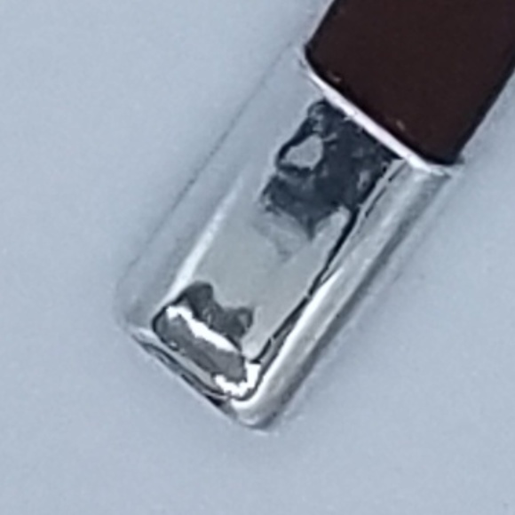 Leather Geometric Bracelet Bangle Clasp Brown - Picture 7 of 8